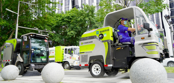 智慧环卫技术加持，VSPORTS胜利因您更精彩环境助力深圳数字抗疫